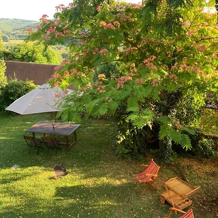 Maison Les Volets Rouges-vue Panoramique Et Piscine Privee-cote Sarlat * Bézenac