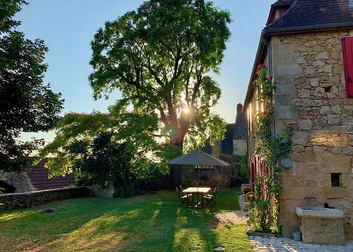 Belle Maison En Pierre Du Perigord, Piscine Privee Et Vue Panoramique, Cote Sarlat